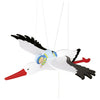 Stork with baby