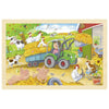 Puzzle small tractor